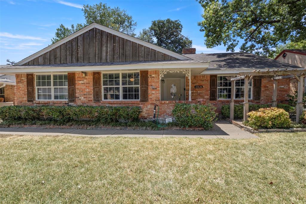 Brick exterior with wood siding accents Brick exterior with wood siding accents
