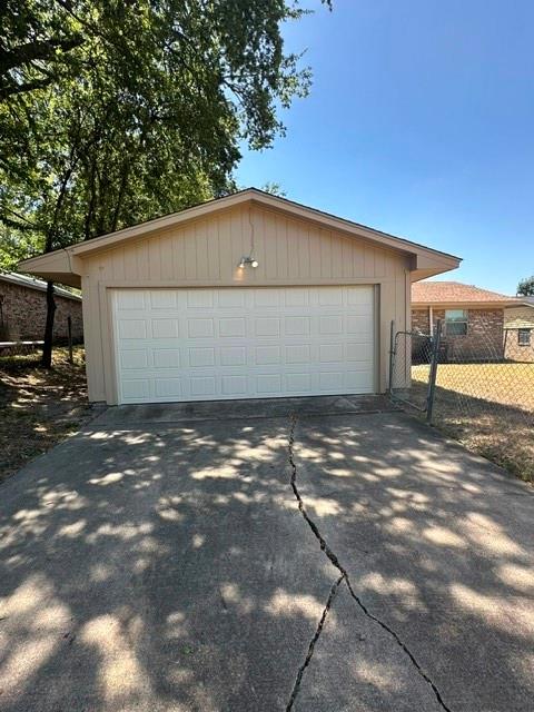 Rear entry garage