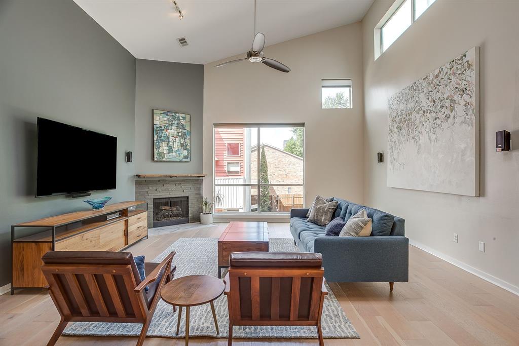 Main second floor with all living spaces Main second floor with all living spaces