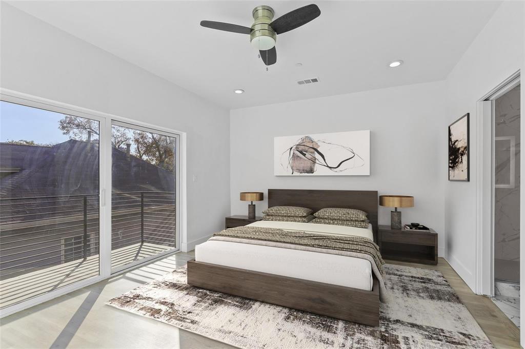 Primary Bedroom Virtually Staged
