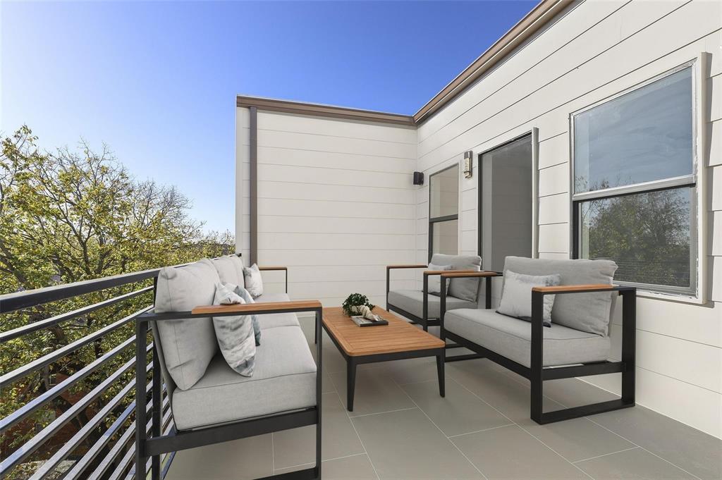 Rooftop Deck Virtually Staged