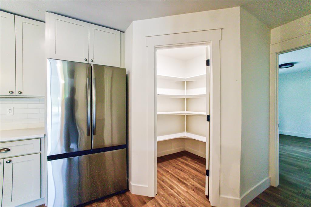 Spacious Walk-in Lighted Pantry