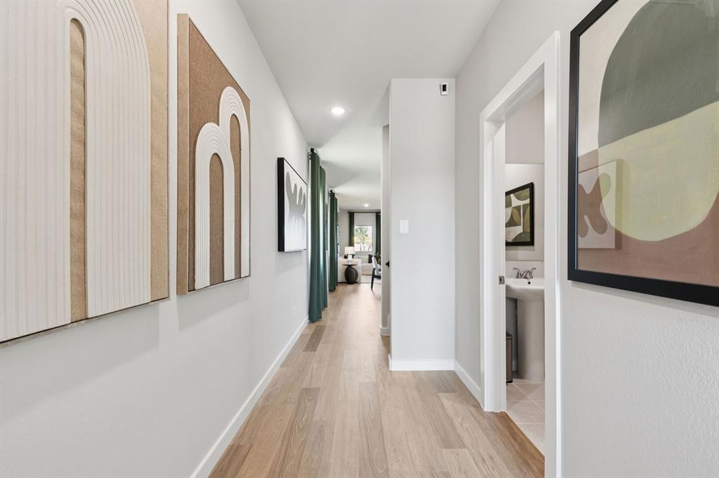Entryway in the Magnolia home plan by Trophy Signature Homes – REPRESENTATIVE PHOTO