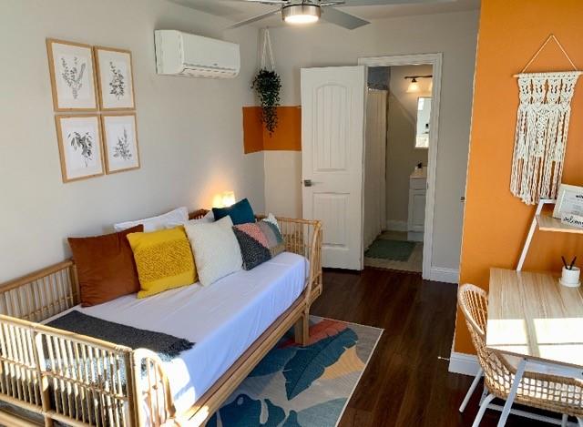 Staged ADU Bedroom or Office.