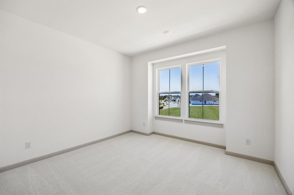 You'll find nicely sized secondary bedrooms in our Tristan plan.