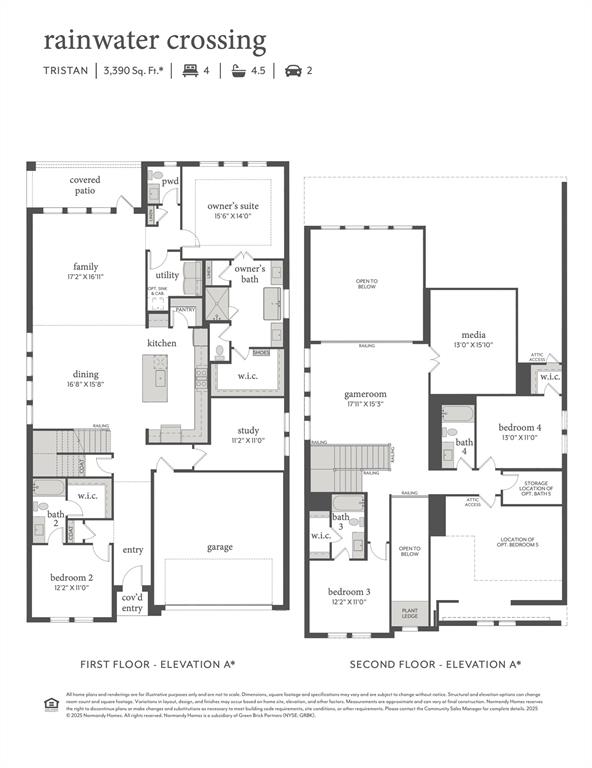 Featuring an open concept floor plan designed with modern conveniences and luxurious private spaces, our new Tristan floor plan is a dream home come true!