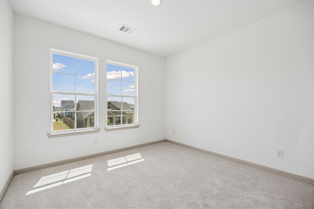 You'll find a nicely sized secondary bedroom in our Boyd floor plan.