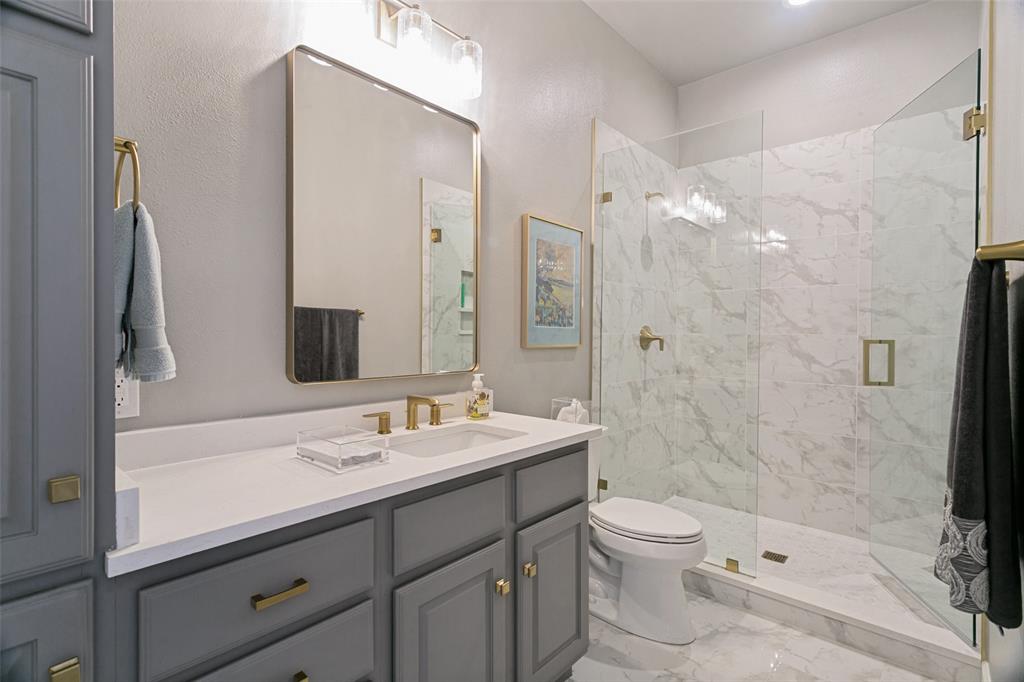 Second bedroom has a full ensuite bathroom