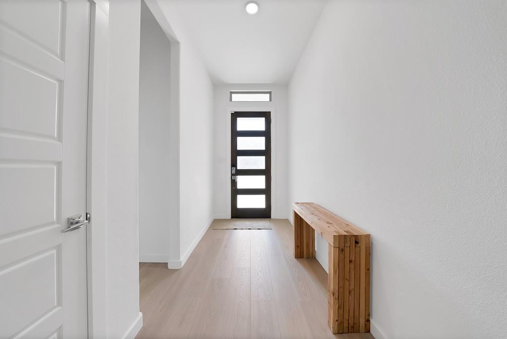 Entry into the home.