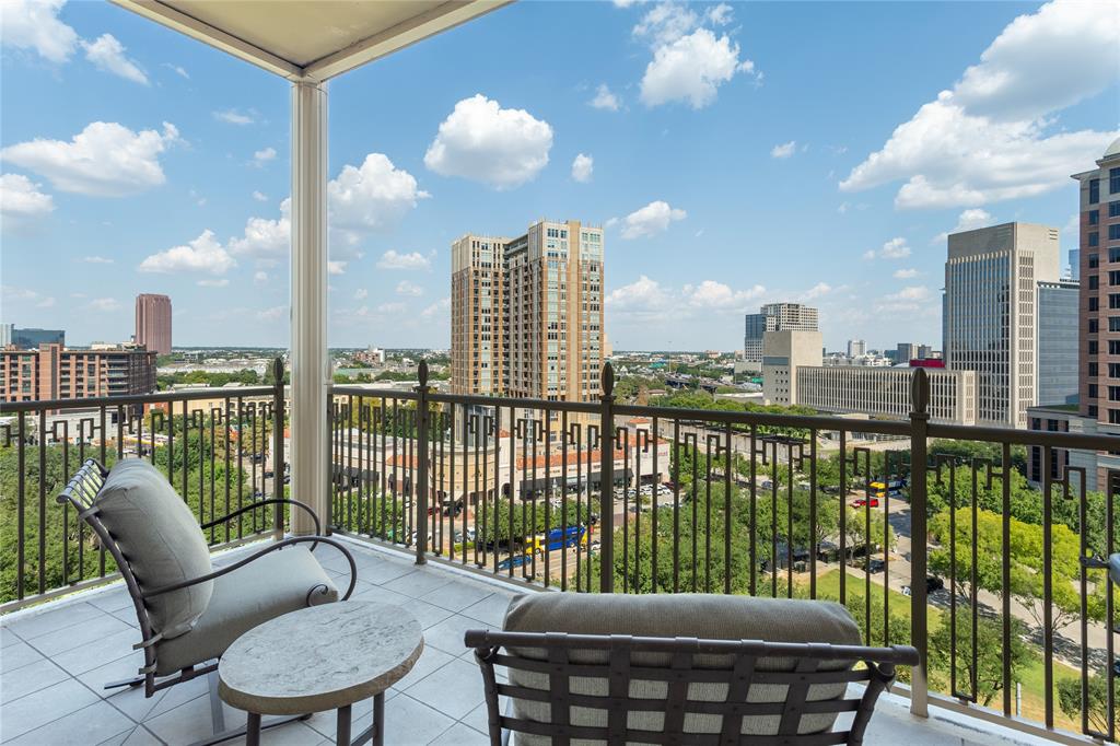 Enjoy evenings on the east-facing Balcony.