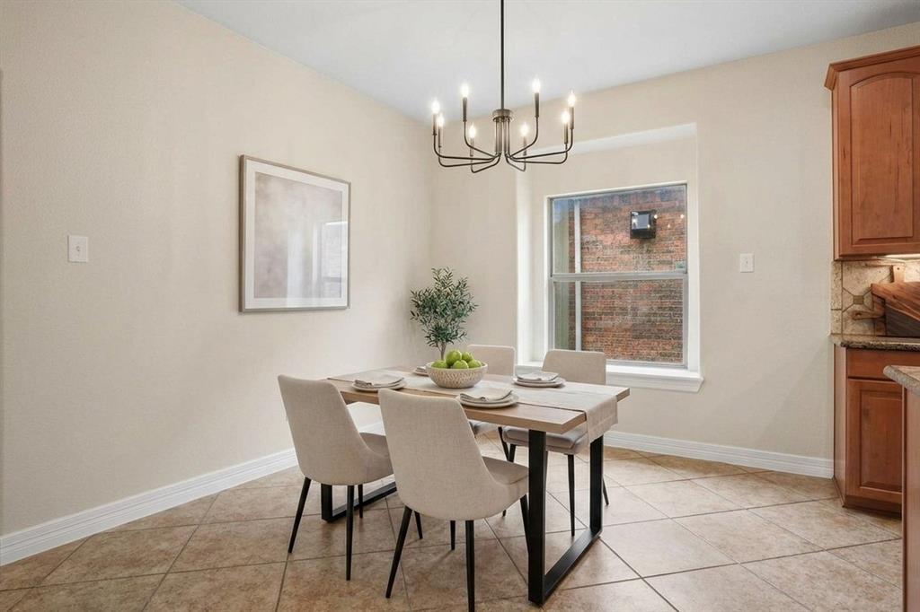Digitally Furnished breakfast area Digitally Furnished breakfast area
