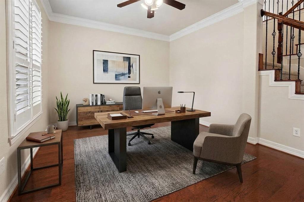 Digitally Furnished living room or office Digitally Furnished living room or office