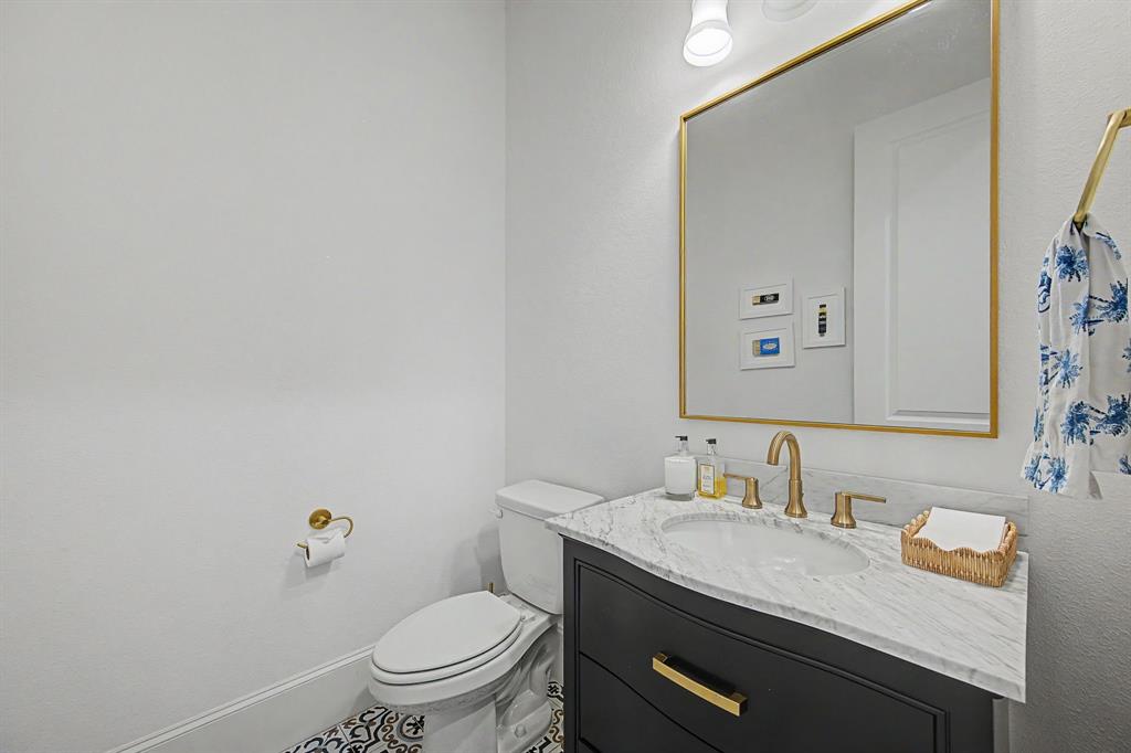 Half bath downstairs
