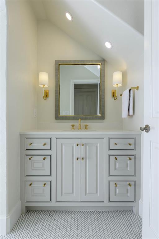 Secondary bathroom