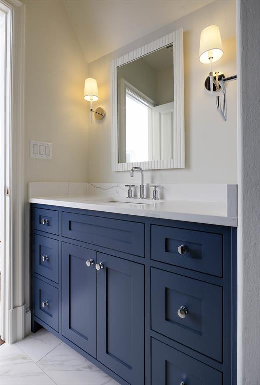 Secondary bathroom