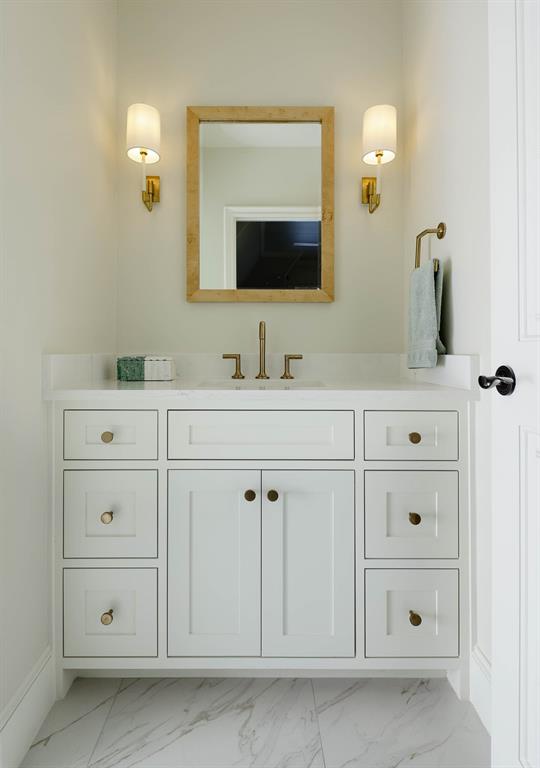 Secondary bathroom