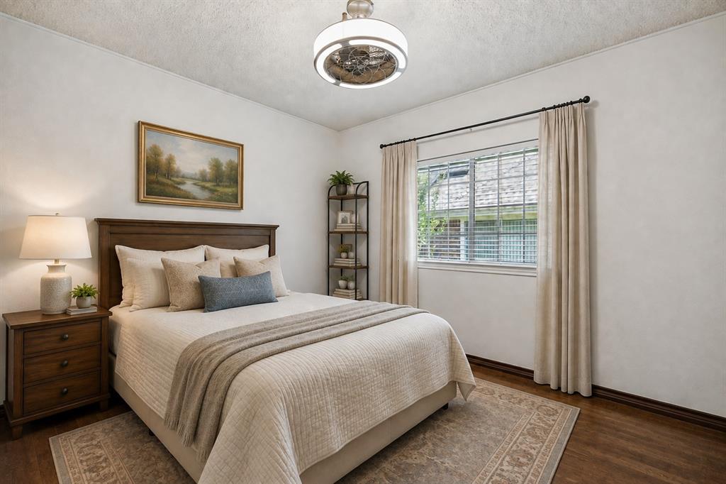 Bedroom - Virtually Satged