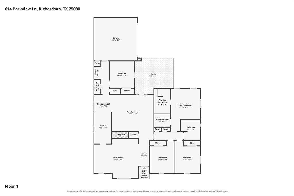 614 Parkview Lane, Richardson, TX 75080