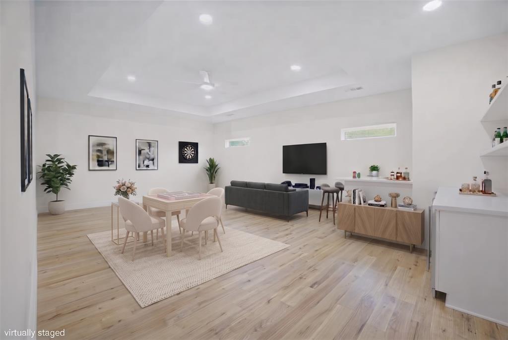 2nd Floor Game Room/Media Room Virtually Staged