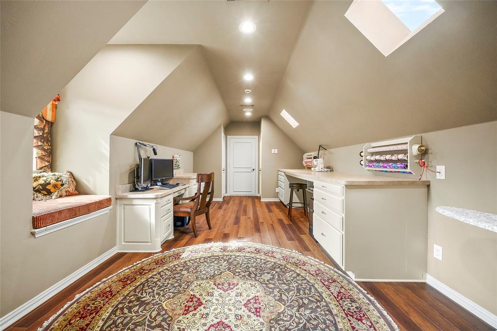 Versatile bonus space ideal for a game room, hobby room, or additional living area.