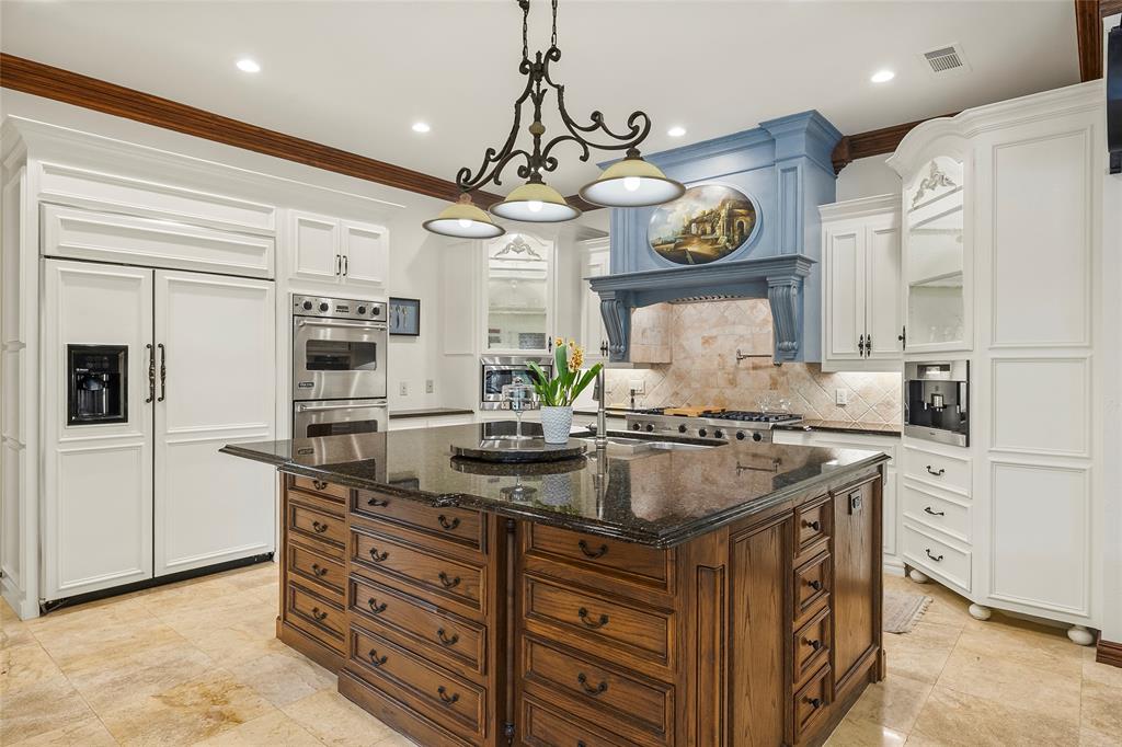Spacious kitchen designed for entertaining with generous counter space and storage.