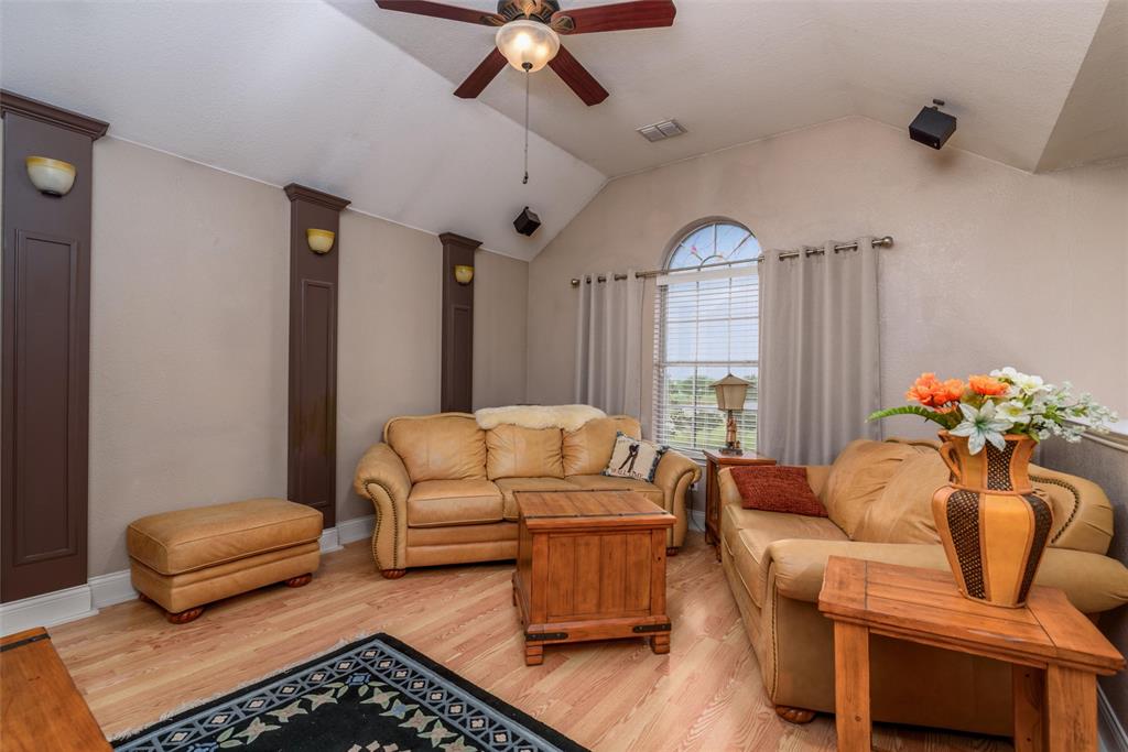 Your upstairs living area has plenty of space to be a media room or play room...or anything you can think of!