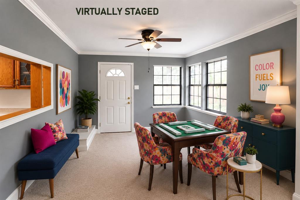 SECOND LIVING AREA-VIRTUALLY STAGED