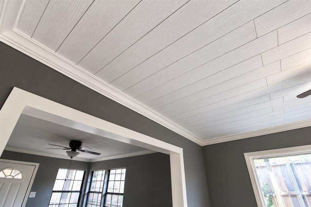 FABULOUS CEILING IN DINING ROOM