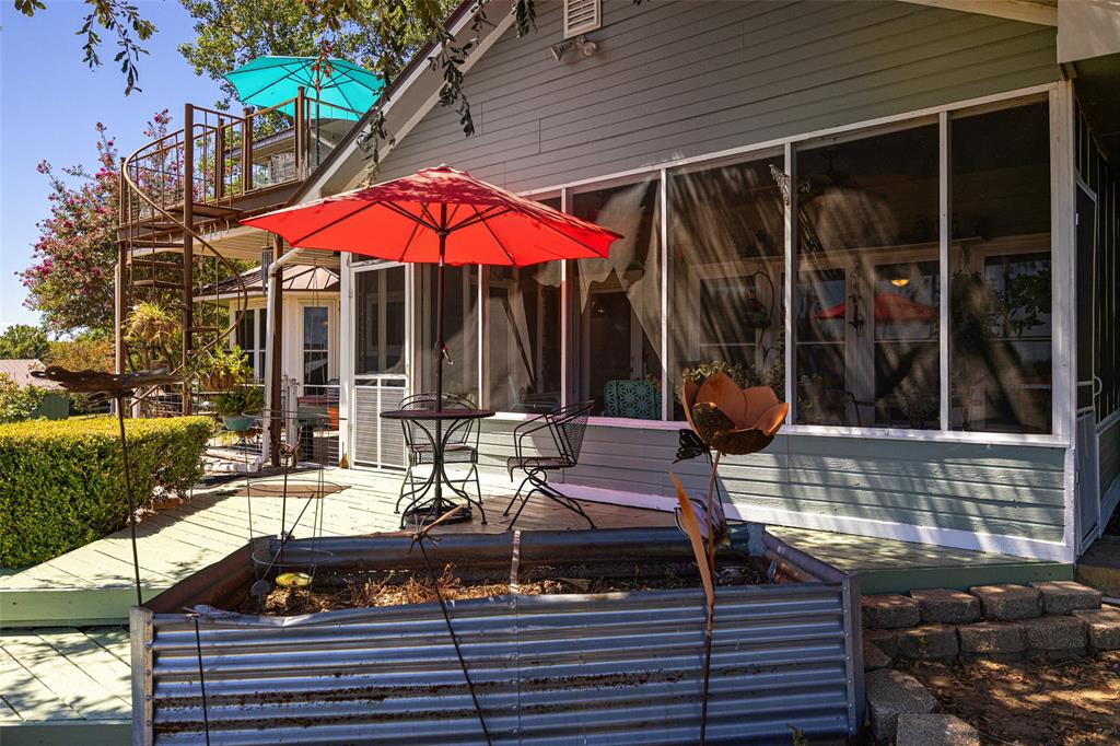 Outside sitting area
