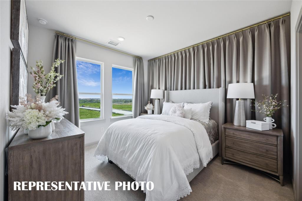 Our Sophie plan offers several nicely sized secondary bedrooms.  REPRESENTATIVE PHOTO