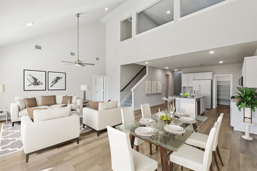 Open First Floor in the Winters home plan by Trophy Signature Homes – REPRESENTATIVE PHOTO