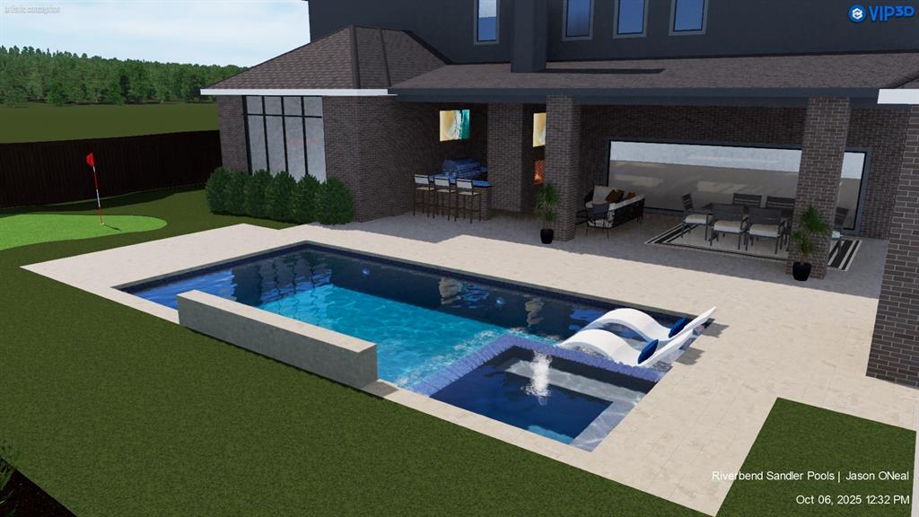 pool rendering