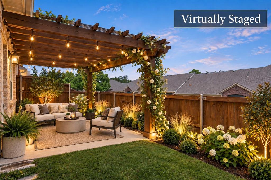 AI created Virtual image of what this back yard could be - Imagine this!