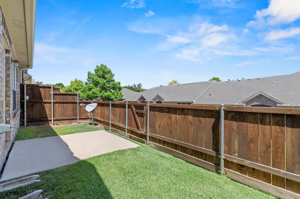 Patio and Yard View