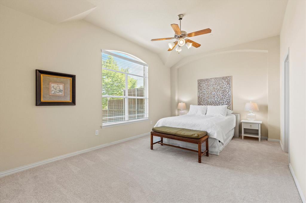 The Primary Bedroom has new carpet and is nicely sized.