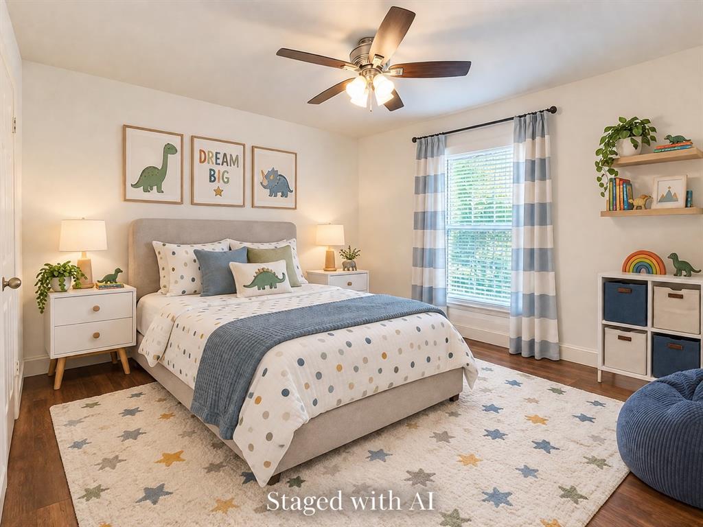 Bedroom 3 - Staged with AI