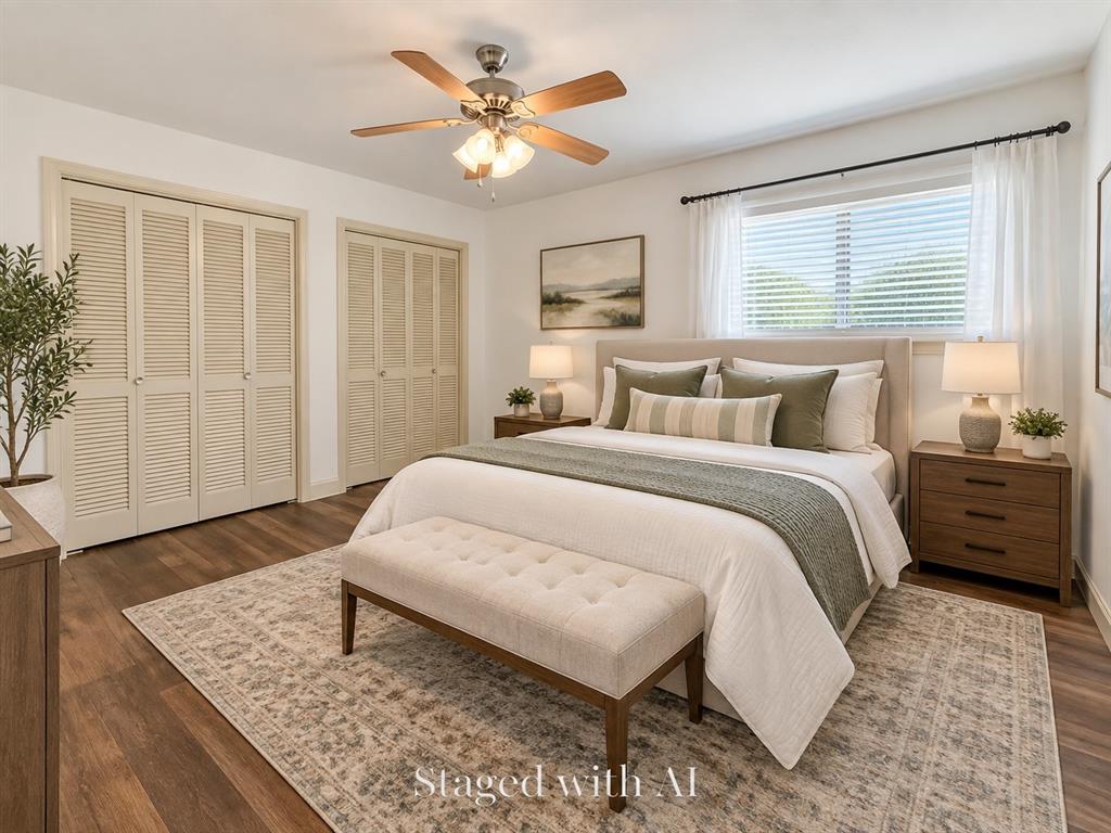 Bedroom 2 - Staged with AI