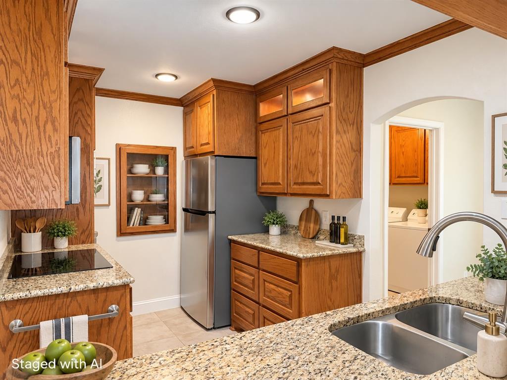 Kitchen - Staged with AI Kitchen - Staged with AI