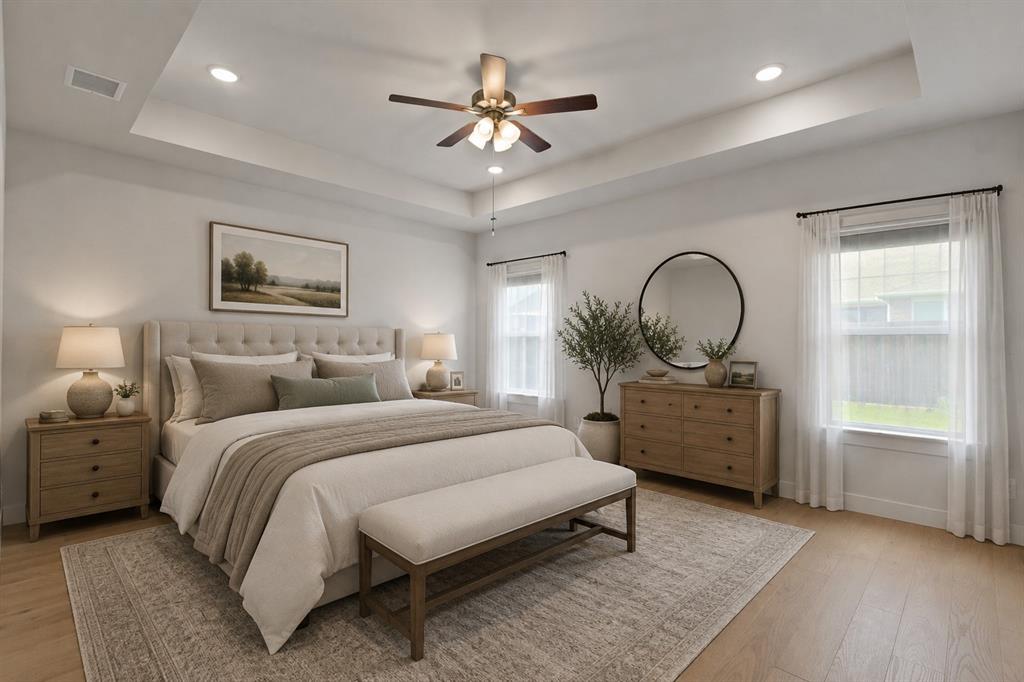 Primary Bedroom is Virtually Staged
