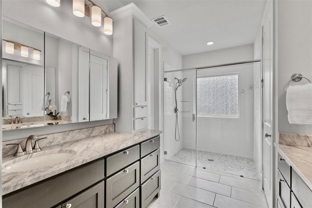 Primary Bathroom-Added Cabinets