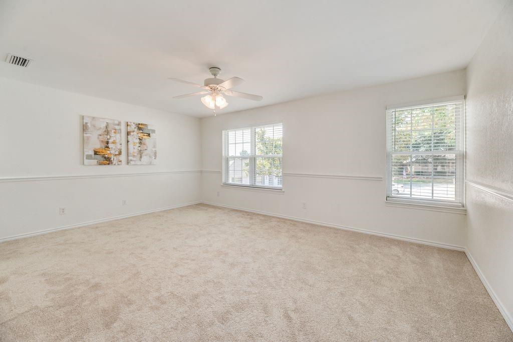 HUGE primary bedroom