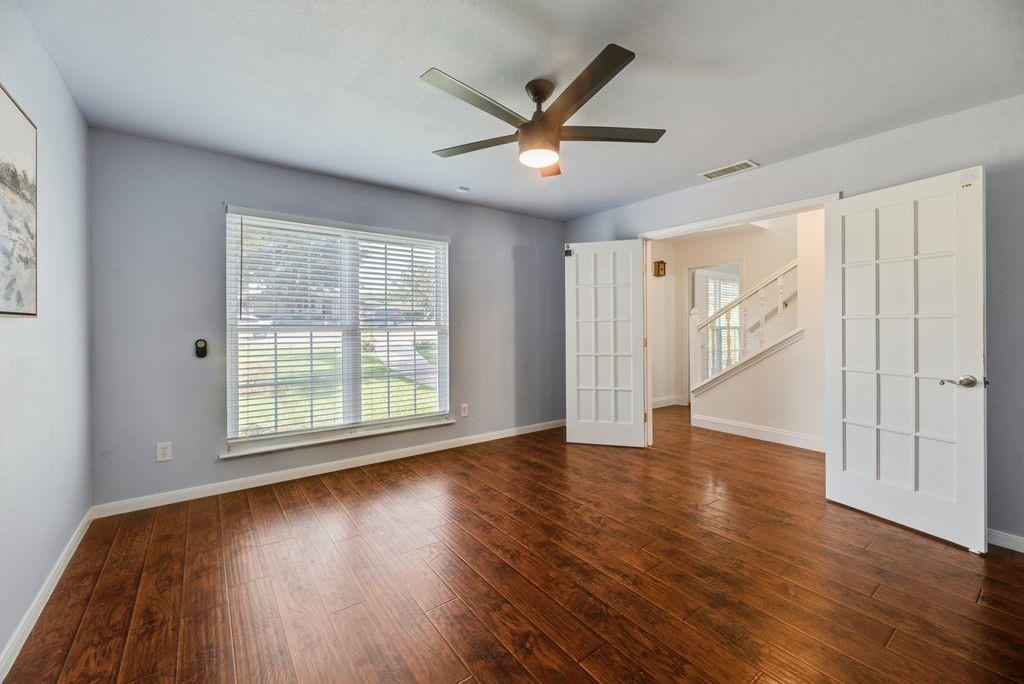Downstairs flex space