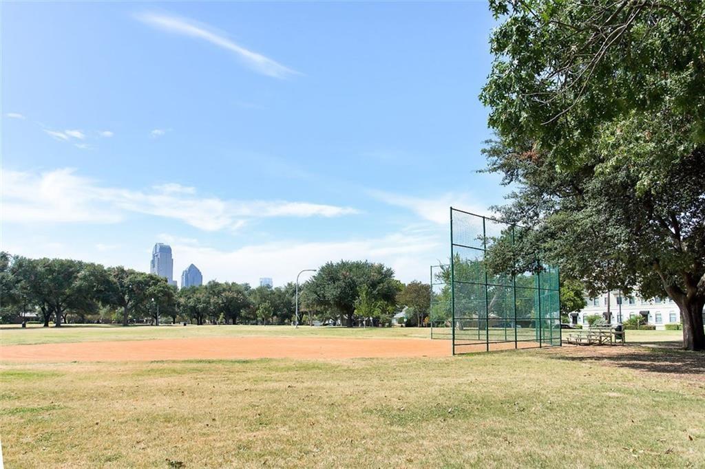 baseball field at Exall Park