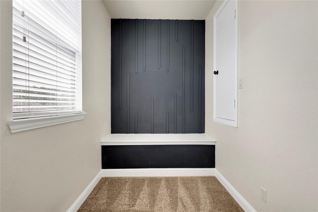 Storage at top of stairs