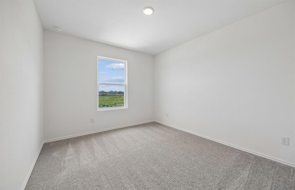 *Floorplan representation, not actual home - Spacious secondary bedroom