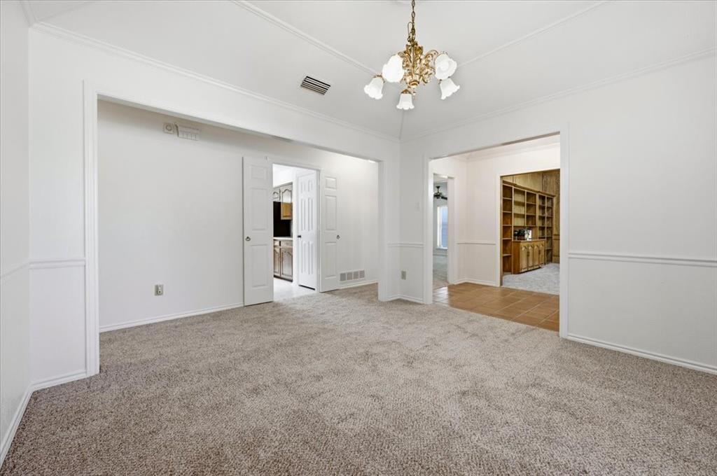 another view of formal dining room
