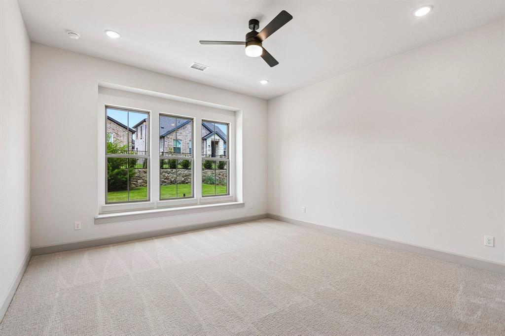 Your spacious new owner's bedroom is the perfect place to relax and unwind at the end of the day.