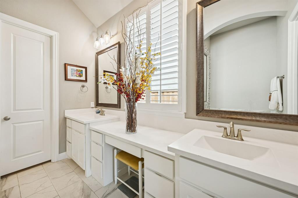 double sinks and vanities