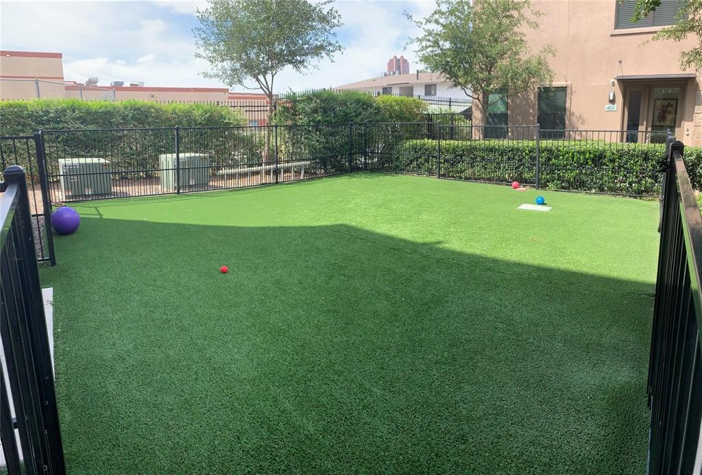 Community dog park