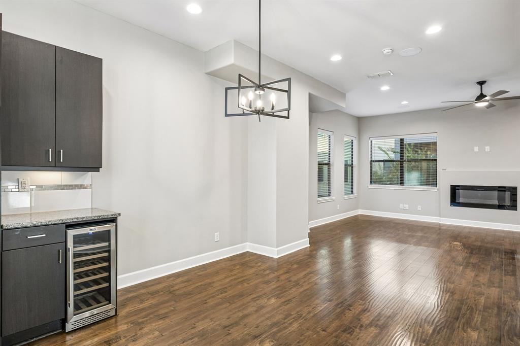 Built in wine cooler